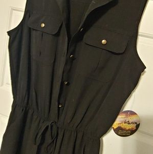 Black Jumpsuit - Medium